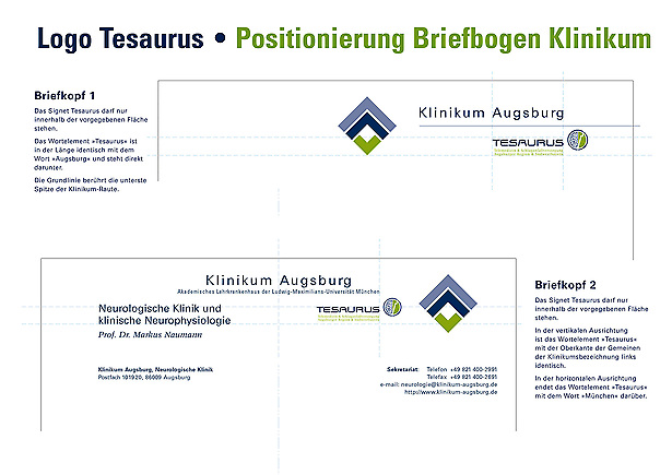 Tesaurus Telemedizin & Schlaganfallversorgung - Signet, Positionierungsdefinitionen von Tomm Everett