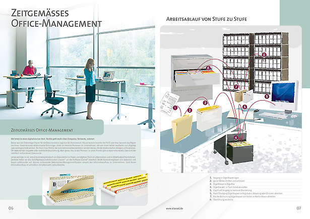 Classei Büroorganisation - Katalog-Produktion von Tomm Everett